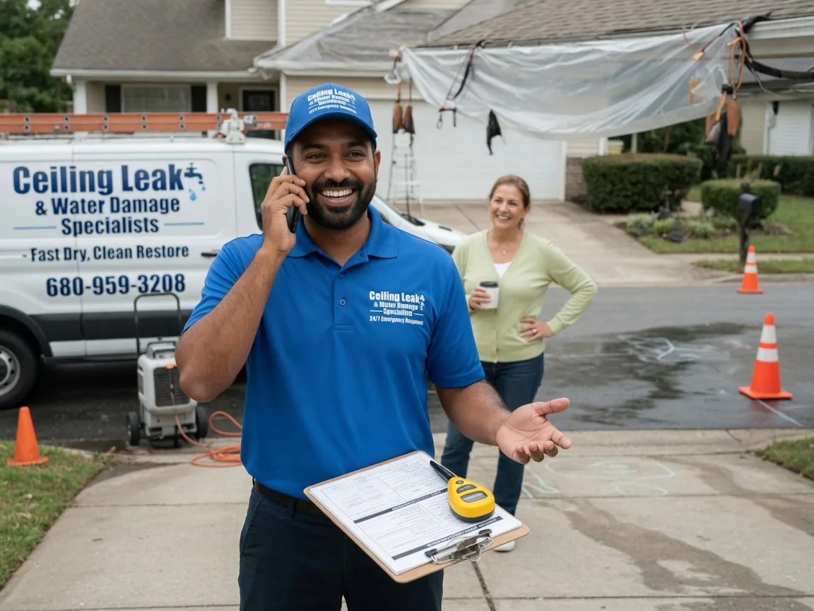 Ceiling Leak Cleanup Greenfield, TN FAQs